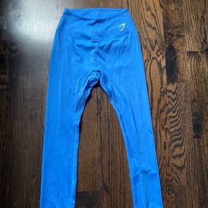 Gymshark blue workout leggings